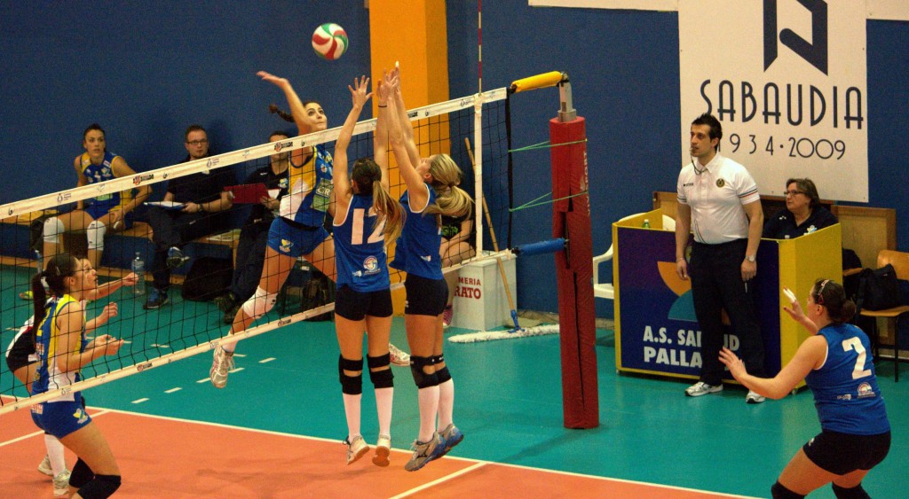 sofia_de lillis_attacco_Sabaudia_Volley Serramanna_1_3_foto Bennani