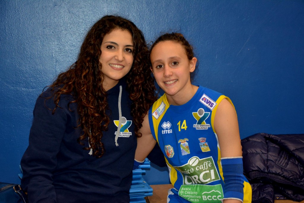 sofia_de lillis_ilaria_miatello_Sabaudia_Volley Terracina_0_3_foto Bennani