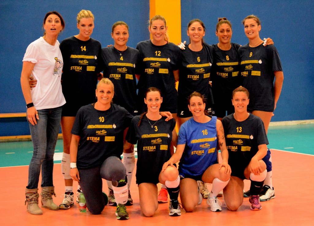 Le Signore del Volley #ForzaecoraggioSabaudia (foto di Barbara Bennani)