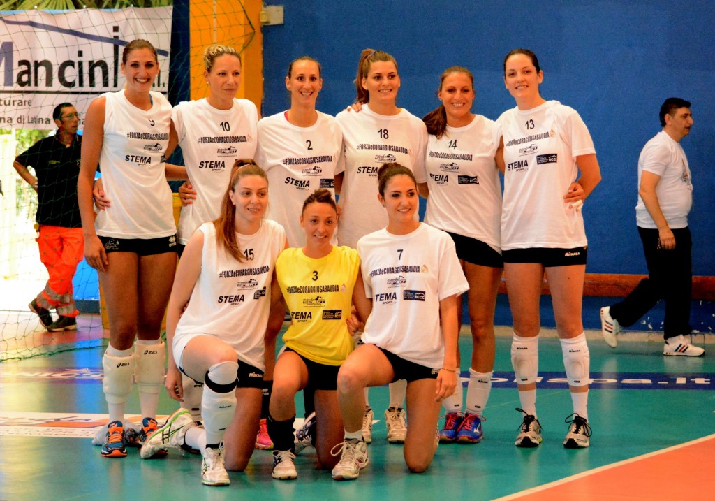 Le Signore del Volley #ForzaecoraggioSabaudia (foto di Barbara Bennani)