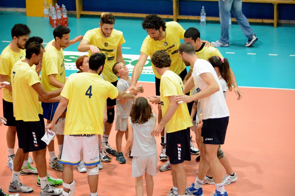 Le Stelle del Volley #ForzaecoraggioSabaudia (foto di Barbara Bennani)