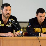 Leondino Giombini (sinistra) e Stefano Schettino (capitano) foto di Barbara Bennani