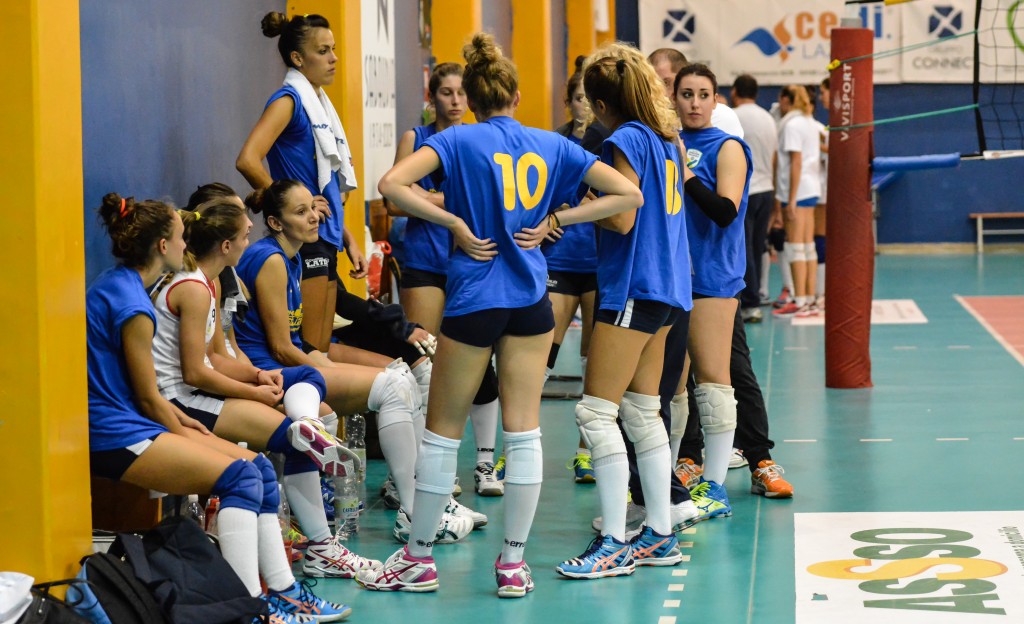 Allenamento_congiunto_Caffè Circi_Sabaudia_Volley Terracina_foto Barbara Bennani