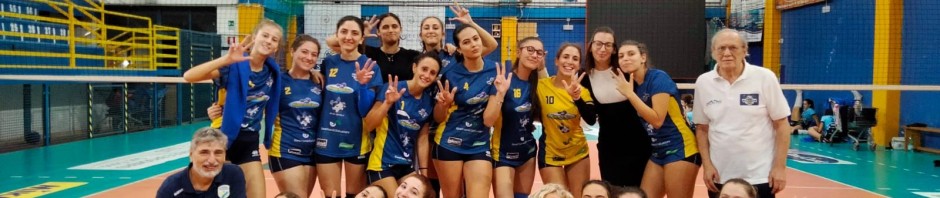 Il Bar dello Sport Sabaudia Pallavolo a fine partita